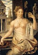 unknow artist, Bathsheba Observed by King David